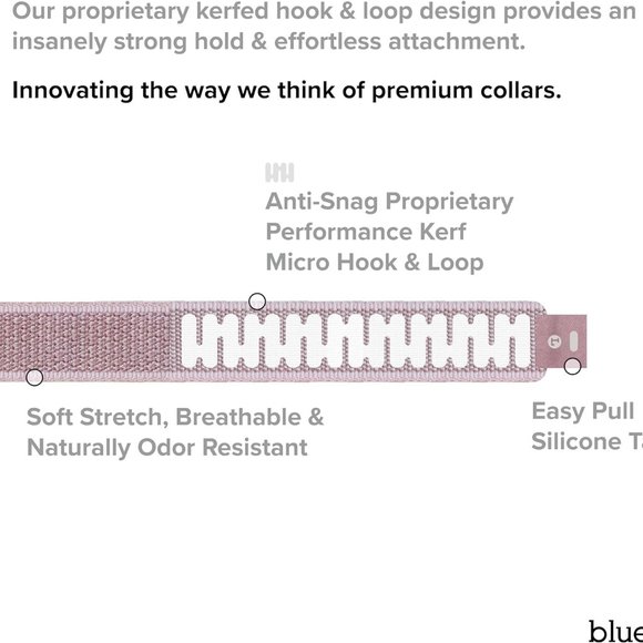 Dog‎ Collar with CloudTag by Blue - Picture 4 of 9